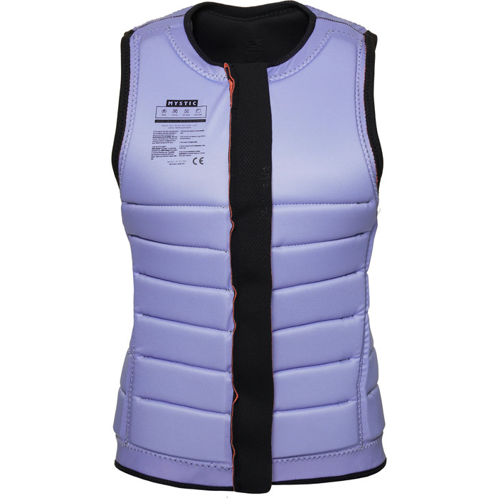 2023 Mystic Women's Juice Front Zip Impact Vest 35005.22023 - Noir / Violet